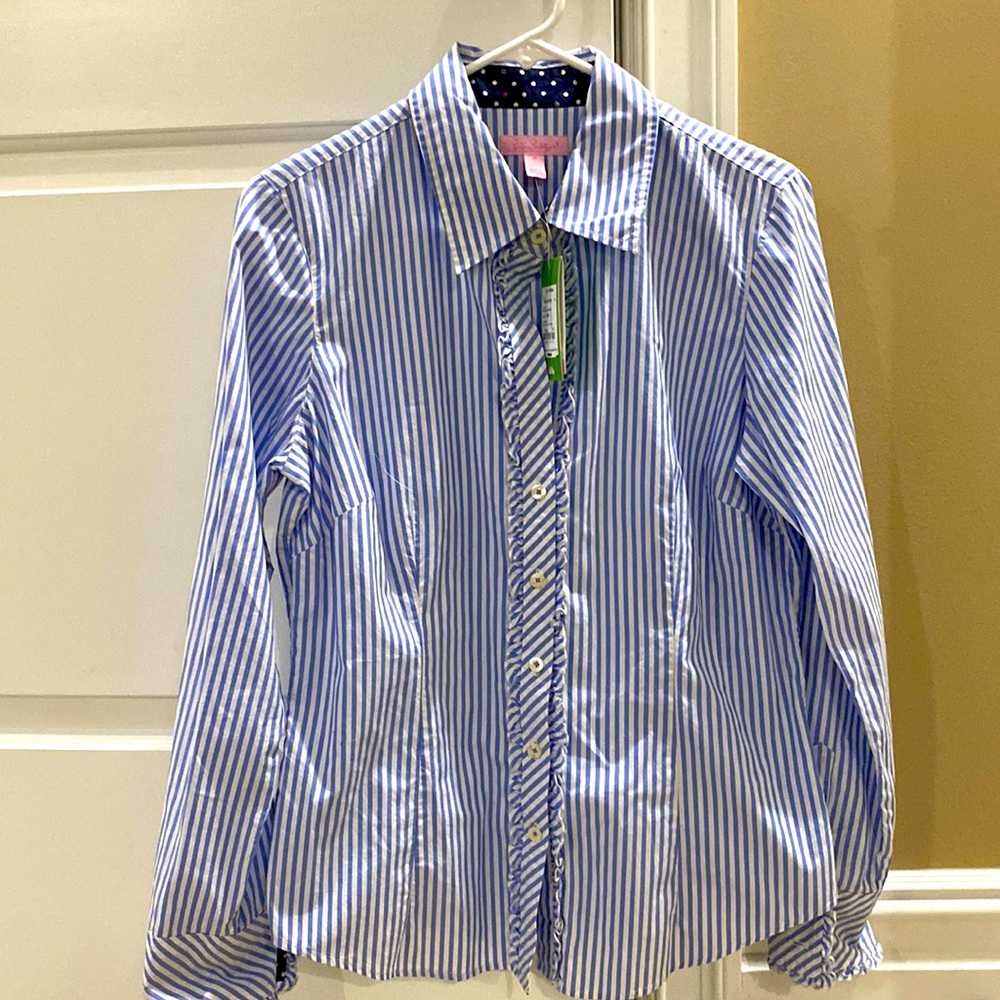 Stunning size 10 Lilly Pulitzer blouse